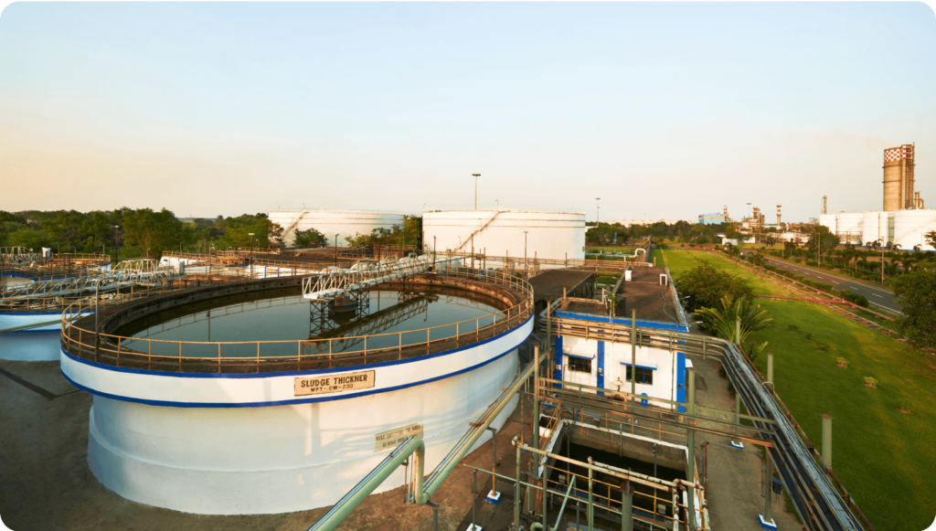 We are conscious of water conservation​