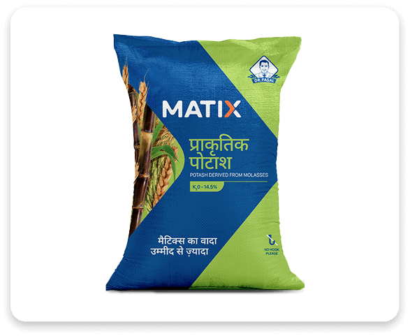 Potash derived from molasses (PDM)